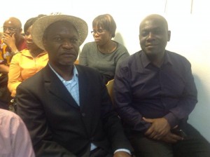 Le président GNADOU & le promotteur de développement GAÉ Maurice